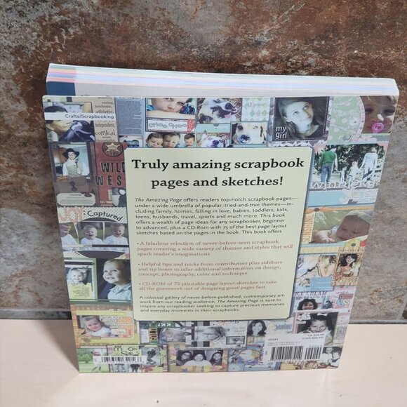 The Amazing Page 650 Scrapbook Page Ideas Tips and Techniques Paperback 2006 - Picture 4 of 13